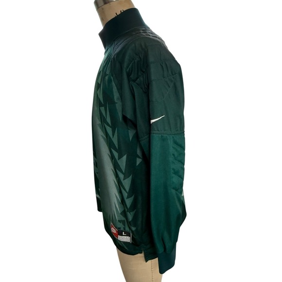 Vintage Nike Long Sleeve Soccer Goalie Jersey Shirt L Dark Green Made in USA - Picture 5 of 10